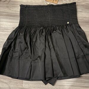 NATURAL LIFE Black A-Line Skirt